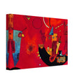 MIT UND GEGEN 1929 Canvas | Wassily Kandinsky Canvas | Wassily Kandinsky Shop