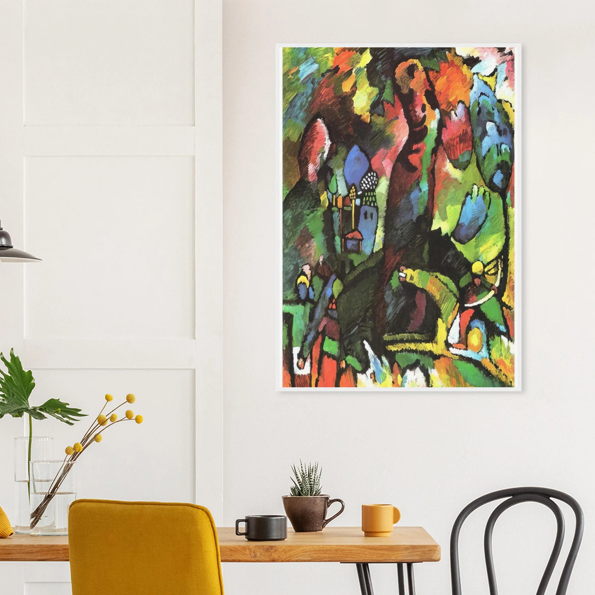 PICTURE WITH ARCHER 1909 Framed Poster | Wassily Kandinsky Framed Prints Wall Art | Wassily Kandinsky Shop