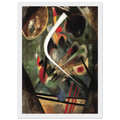 WHITE STROKE 1920 Framed Poster | Wassily Kandinsky Framed Prints Wall Art | Wassily Kandinsky Shop