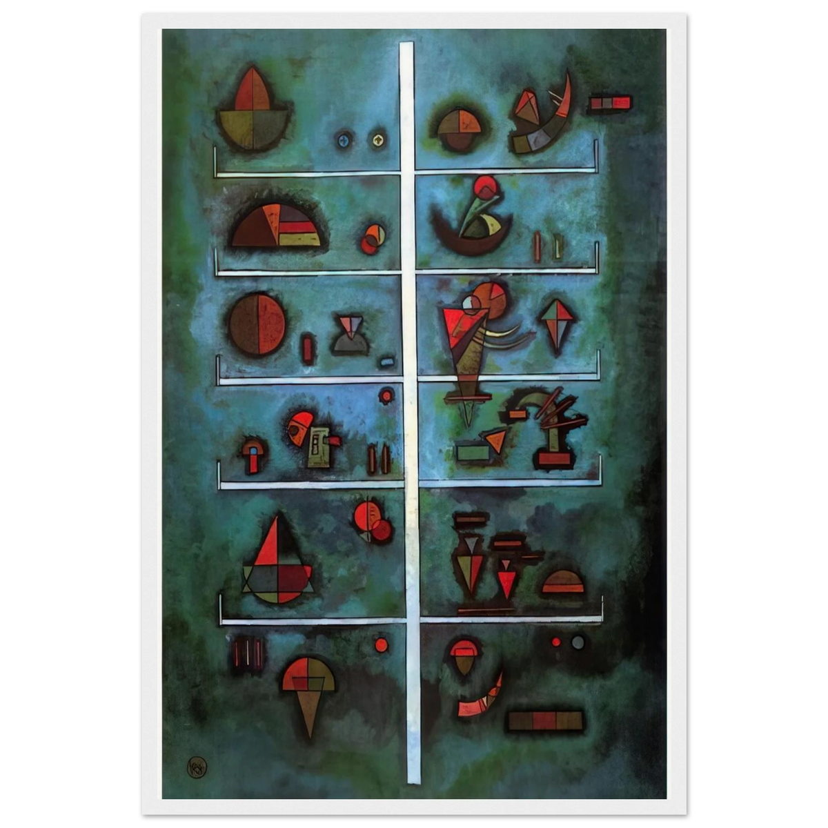 STOREYS 1929 Framed Poster | Wassily Kandinsky Framed Prints Wall Art | Wassily Kandinsky Shop