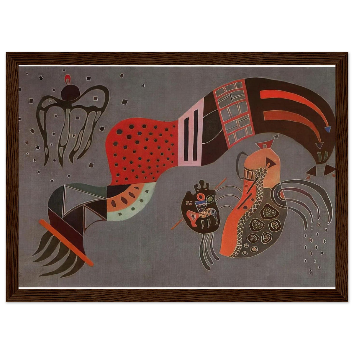 TEMPERED ELAN 1944 Framed Poster | Wassily Kandinsky Framed Prints Wall Art | Wassily Kandinsky Shop