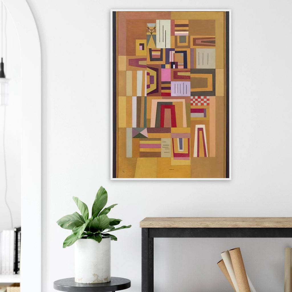 COMPENSATION ROSE 1933 Framed Poster | Wassily Kandinsky Framed Prints Wall Art | Wassily Kandinsky Shop