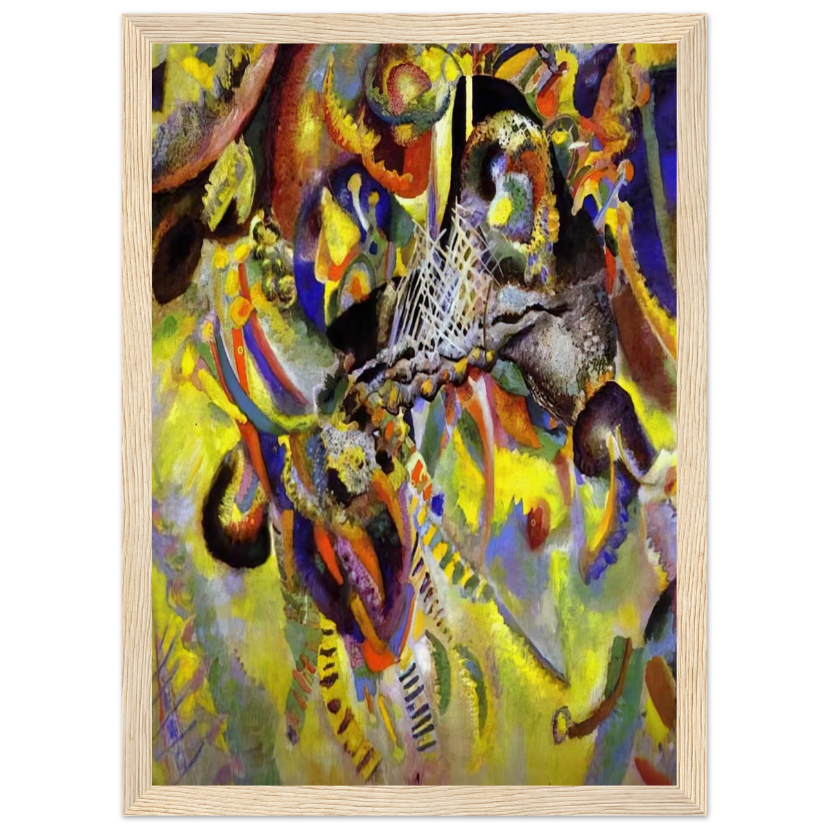 FUGUE 1914 Framed Poster | Wassily Kandinsky Framed Prints Wall Art | Wassily Kandinsky Shop