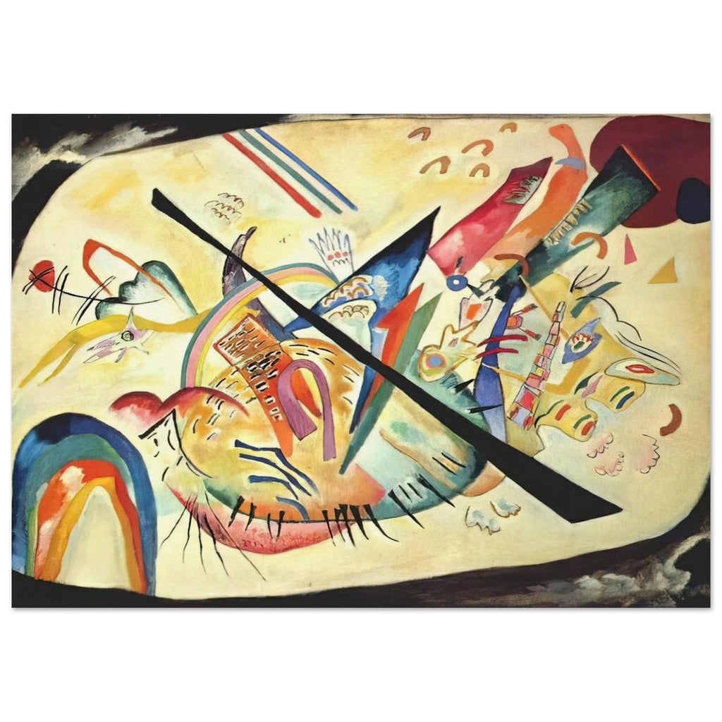 WHITE OVAL 1919 Poster | Wassily Kandinsky Poster | Wassily Kandinsky Shop