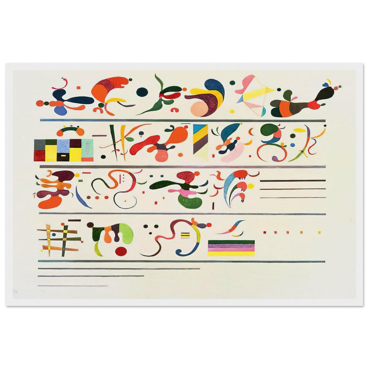 SUCCESSION 1935 Framed Poster | Wassily Kandinsky Framed Prints Wall Art | Wassily Kandinsky Shop