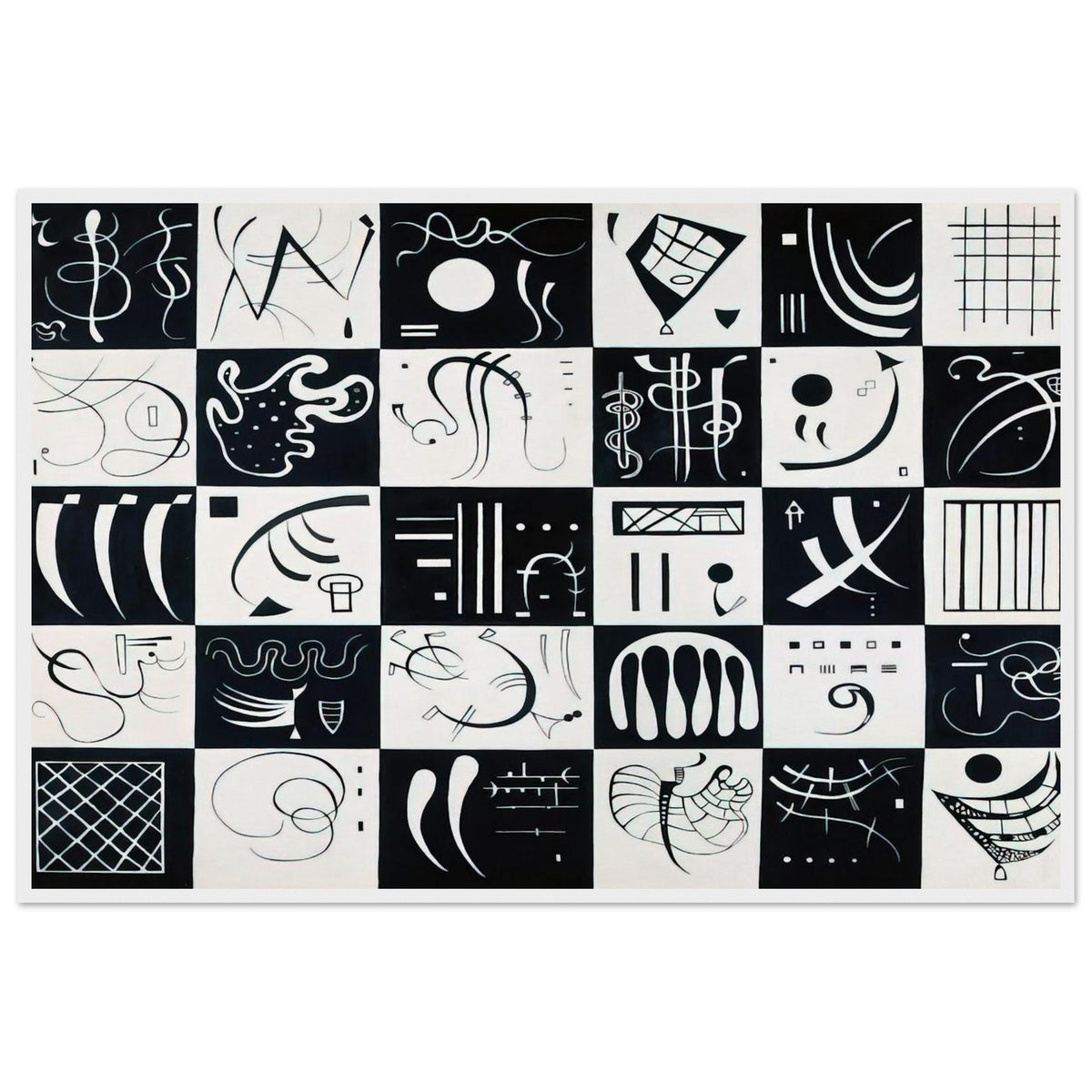 THIRTY 1937 Framed Poster | Wassily Kandinsky Framed Prints Wall Art | Wassily Kandinsky Shop