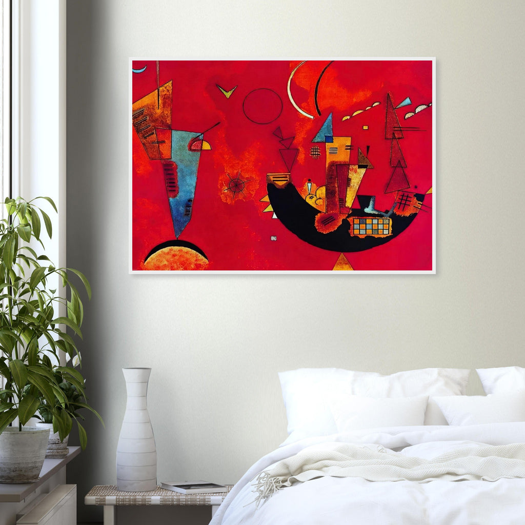 MIT UND GEGEN 1929 Framed Poster | Wassily Kandinsky Framed Prints Wall Art | Wassily Kandinsky Shop