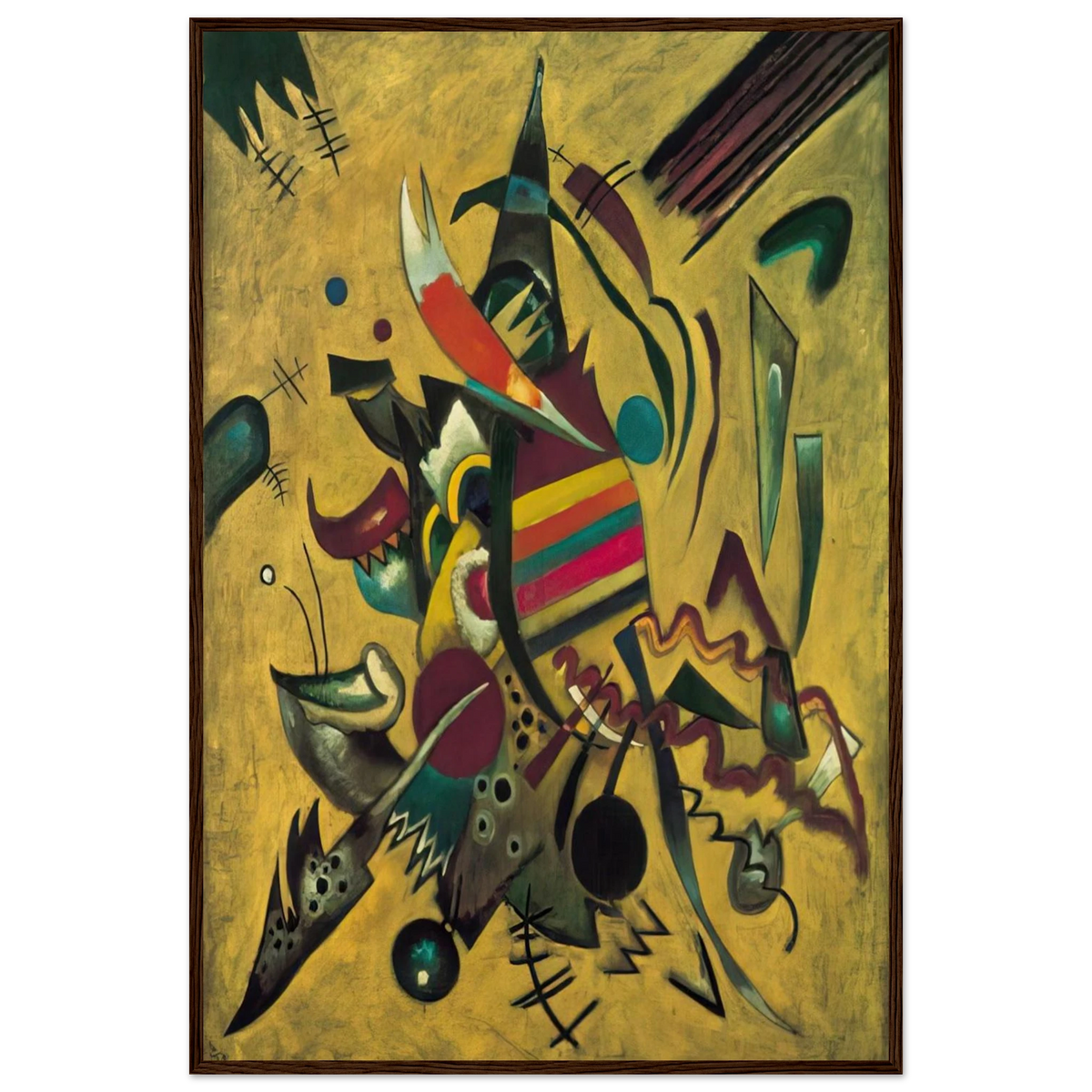 NOT_DETECTED_189366 Framed Poster | Wassily Kandinsky Framed Prints Wall Art | Wassily Kandinsky Shop