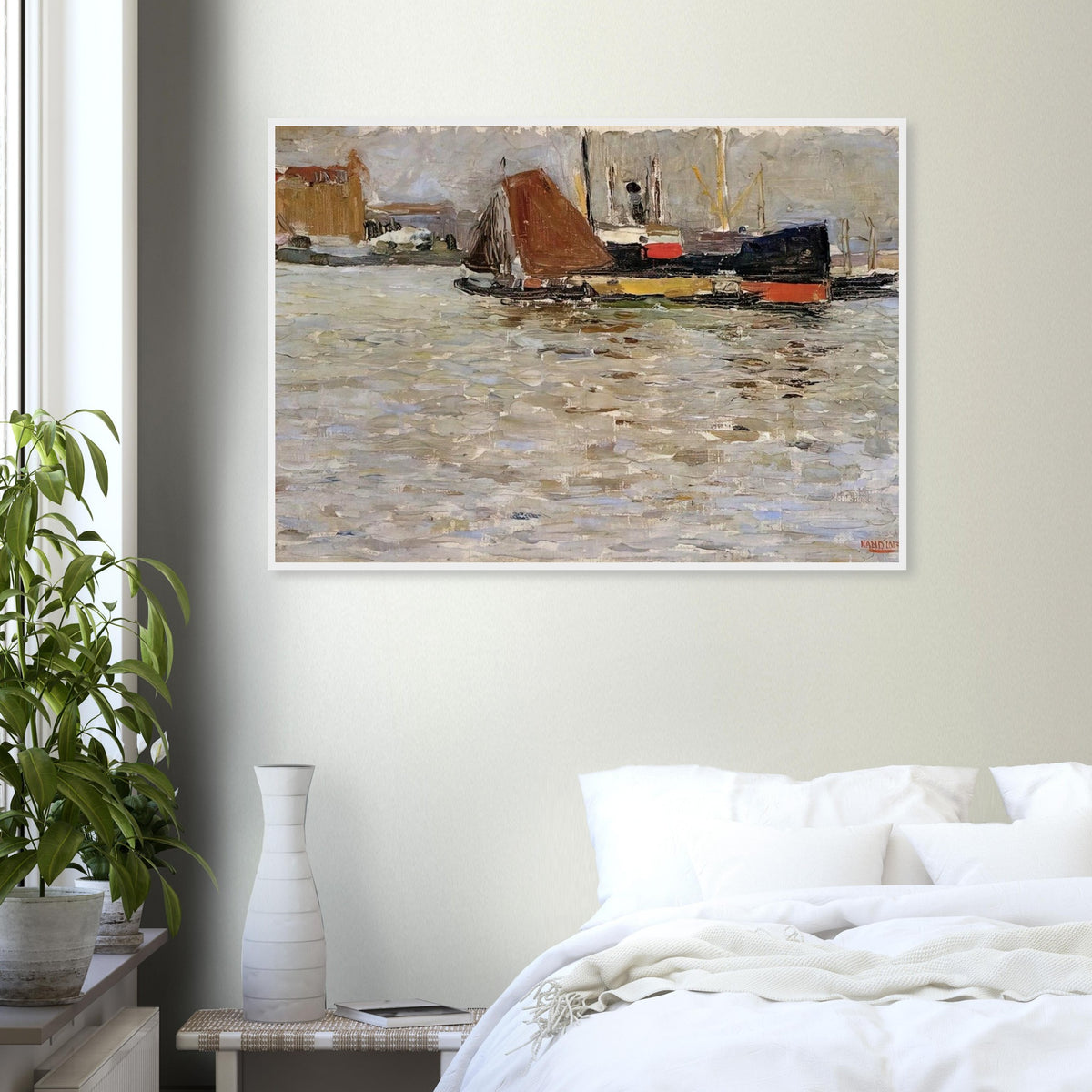 ROTTERDAM SUN 1906 Framed Poster | Wassily Kandinsky Framed Prints Wall Art | Wassily Kandinsky Shop