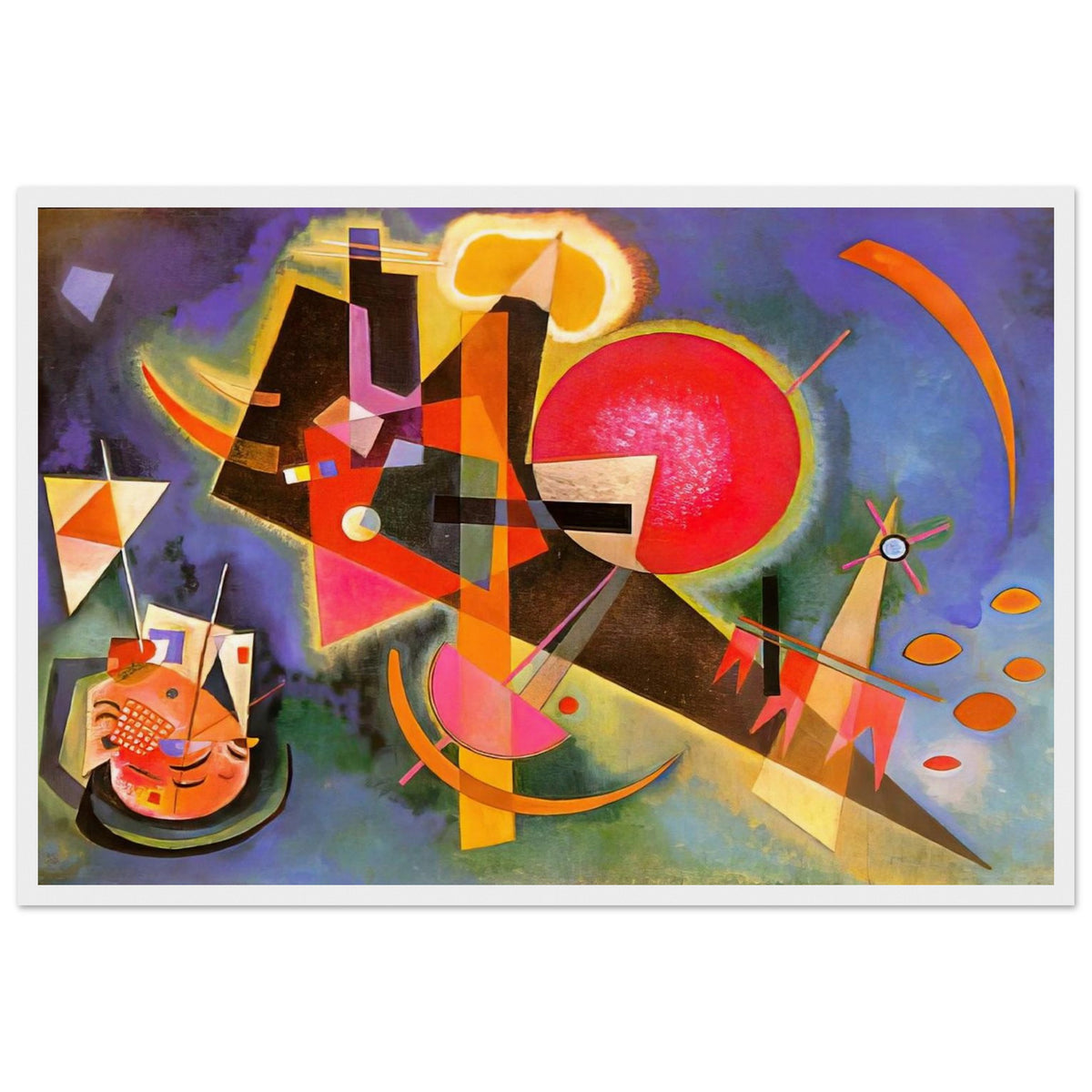 IN BLUE 1925 Framed Poster | Wassily Kandinsky Framed Prints Wall Art | Wassily Kandinsky Shop