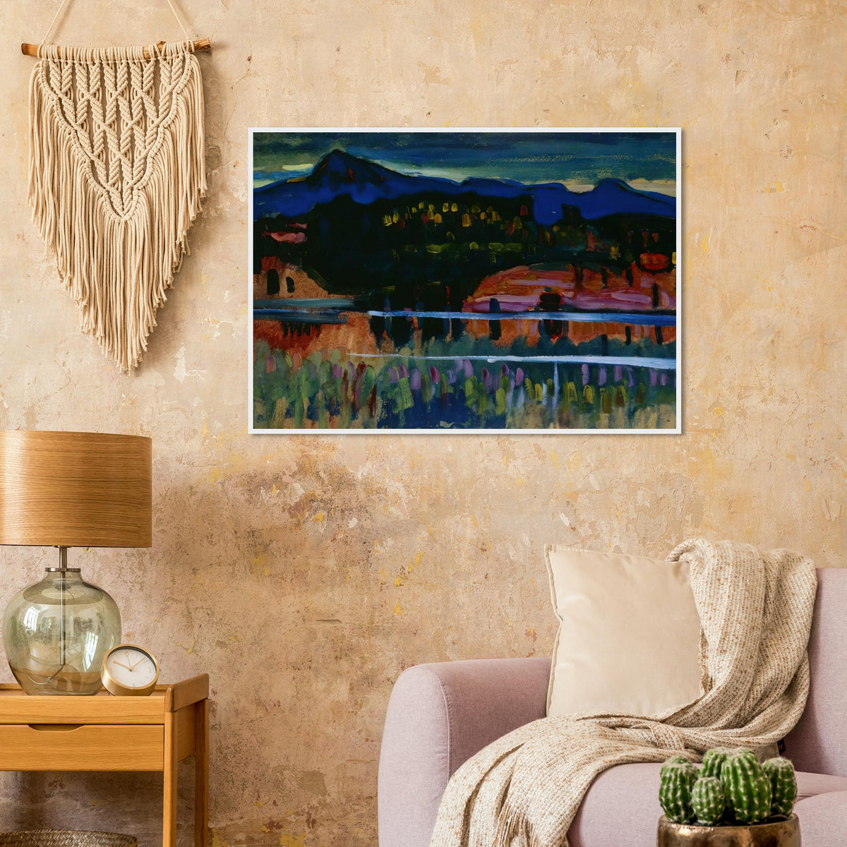 MURNAU AM STAFFELSEE 1908 Framed Poster | Wassily Kandinsky Framed Prints Wall Art | Wassily Kandinsky Shop