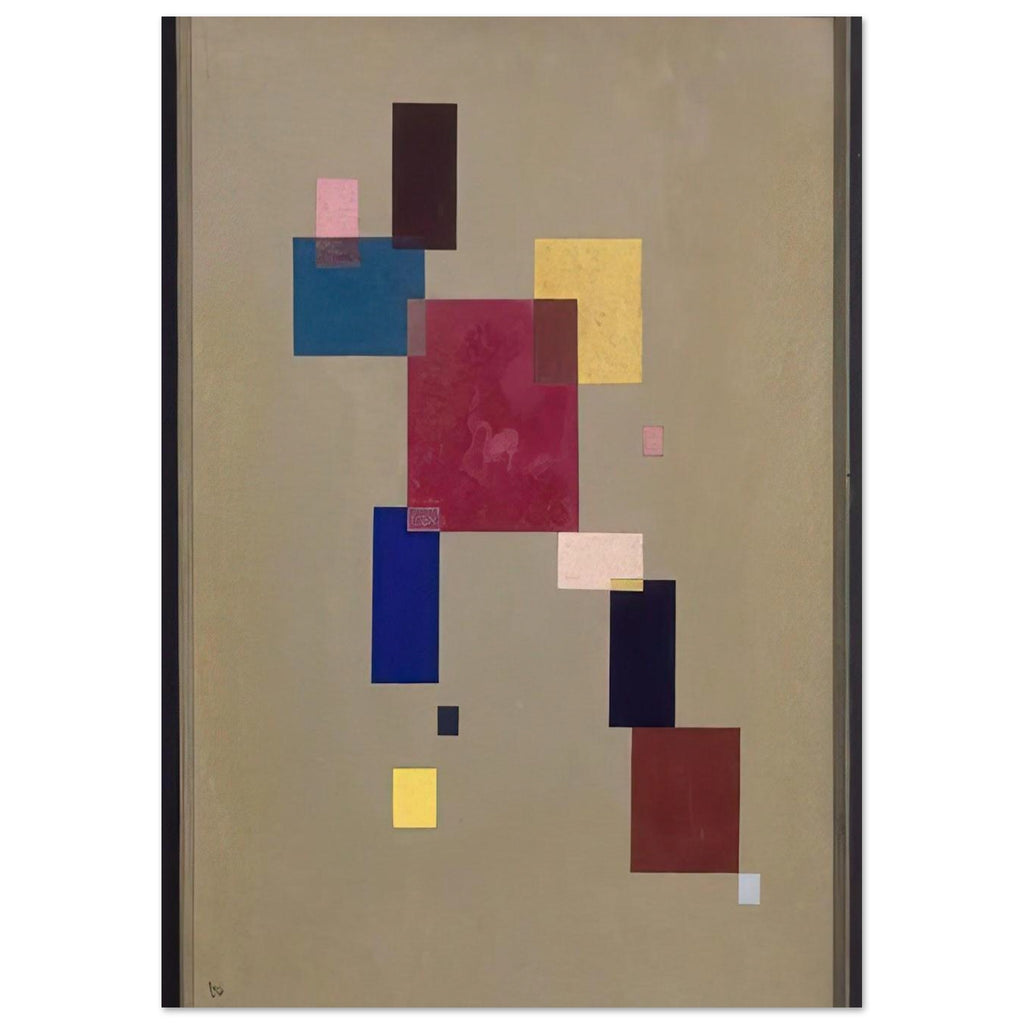 THREE RECTANGLES 1930 Poster | Wassily Kandinsky Poster | Wassily Kandinsky Shop