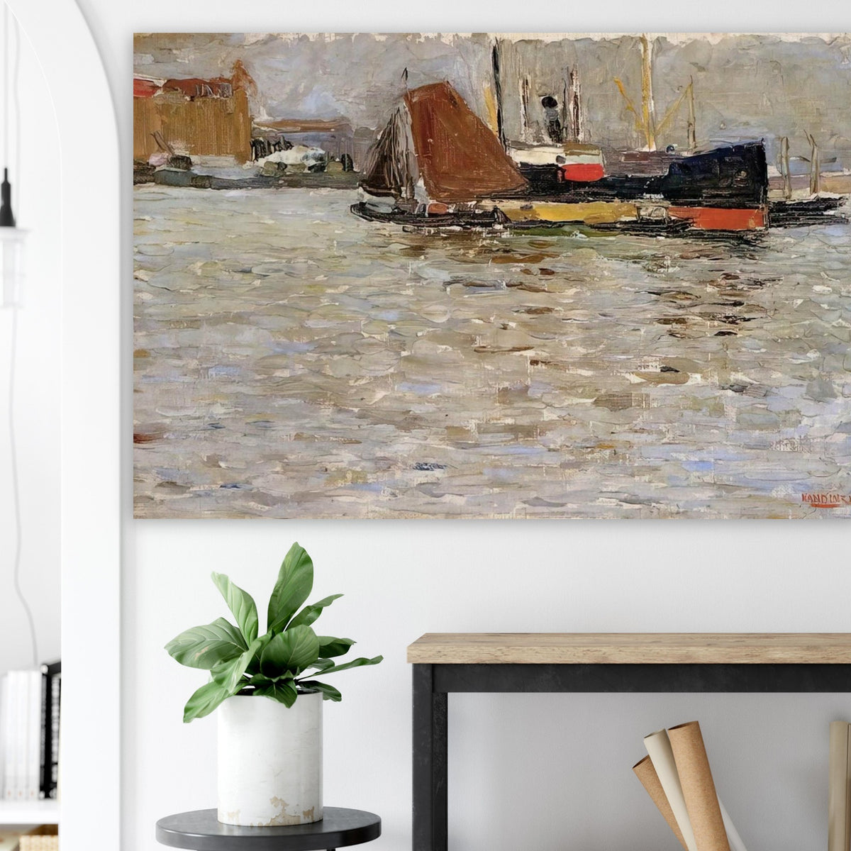 ROTTERDAM SUN 1906 Poster | Wassily Kandinsky Poster | Wassily Kandinsky Shop
