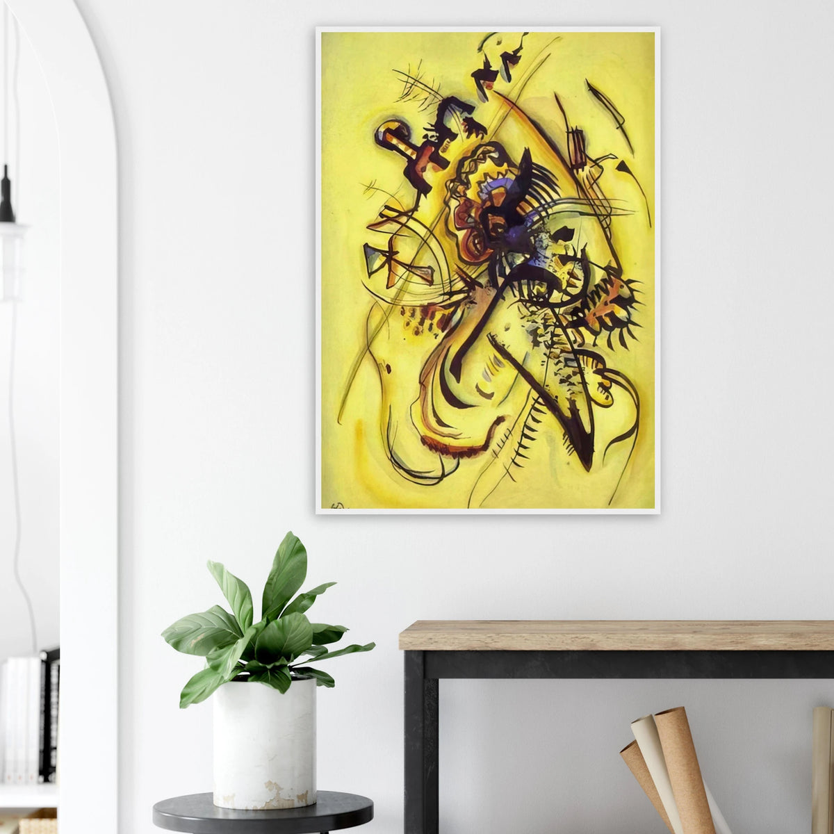 TO THE UNKNOWN VOICE 1916 Framed Poster | Wassily Kandinsky Framed Prints Wall Art | Wassily Kandinsky Shop