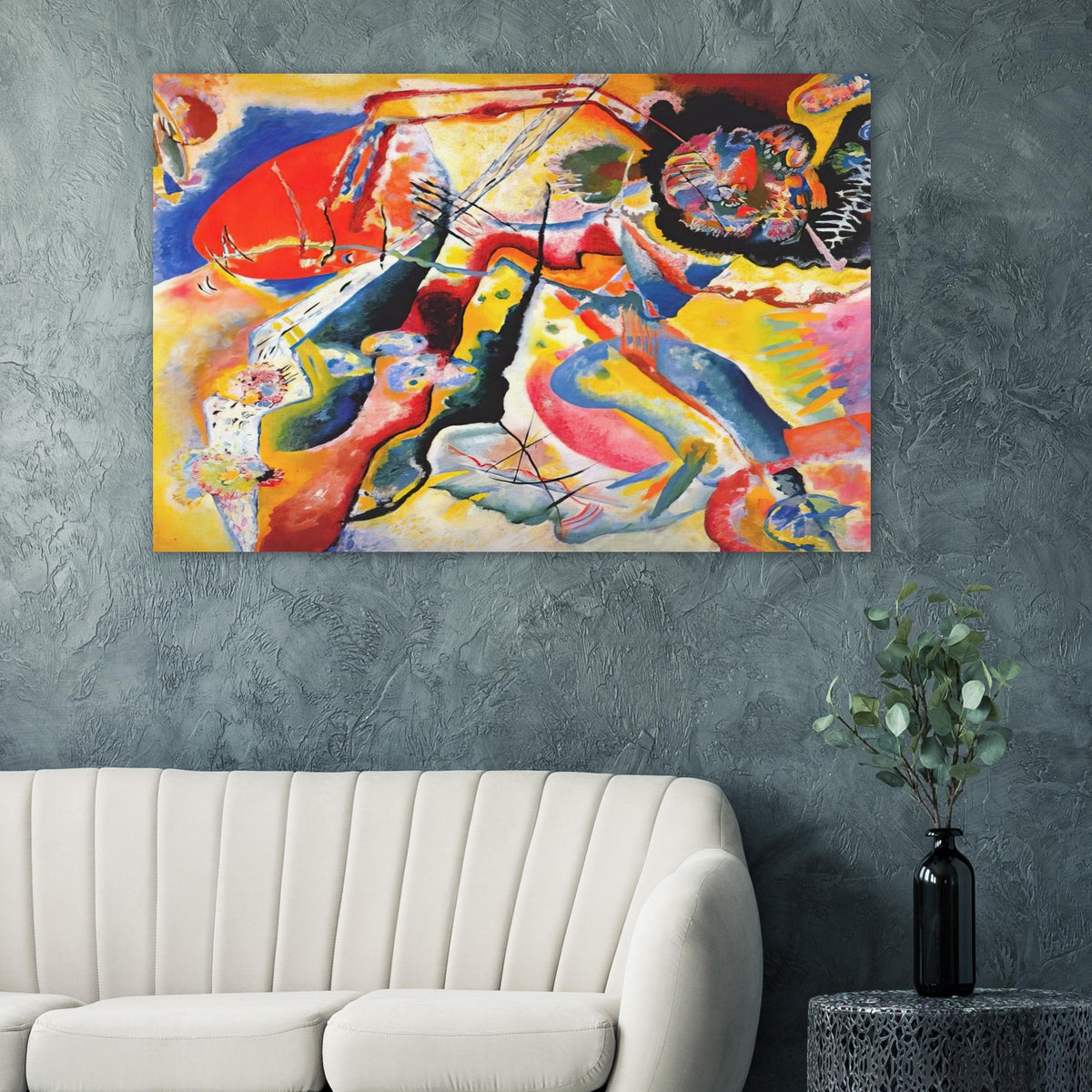 PAINTING WITH RED SPOT 1914 Poster | Wassily Kandinsky Poster | Wassily Kandinsky Shop