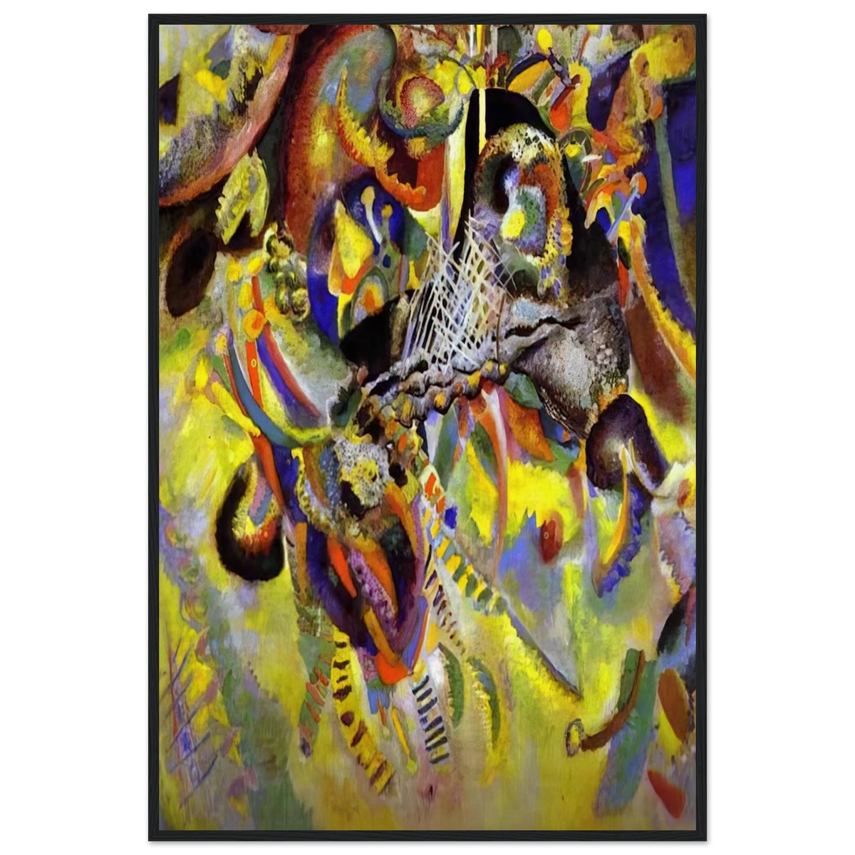 FUGUE 1914 Framed Poster | Wassily Kandinsky Framed Prints Wall Art | Wassily Kandinsky Shop