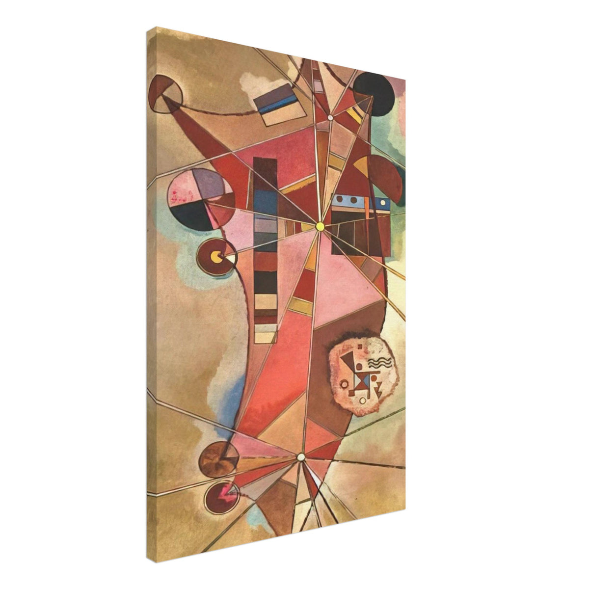 FIXED POINTS Canvas | Wassily Kandinsky Canvas | Wassily Kandinsky Shop