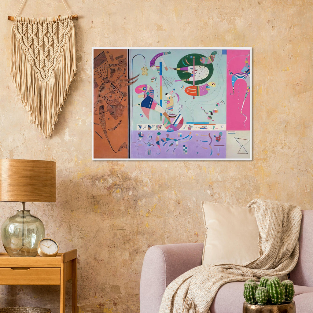 VARIOUS PARTS 1940 Framed Poster | Wassily Kandinsky Framed Prints Wall Art | Wassily Kandinsky Shop