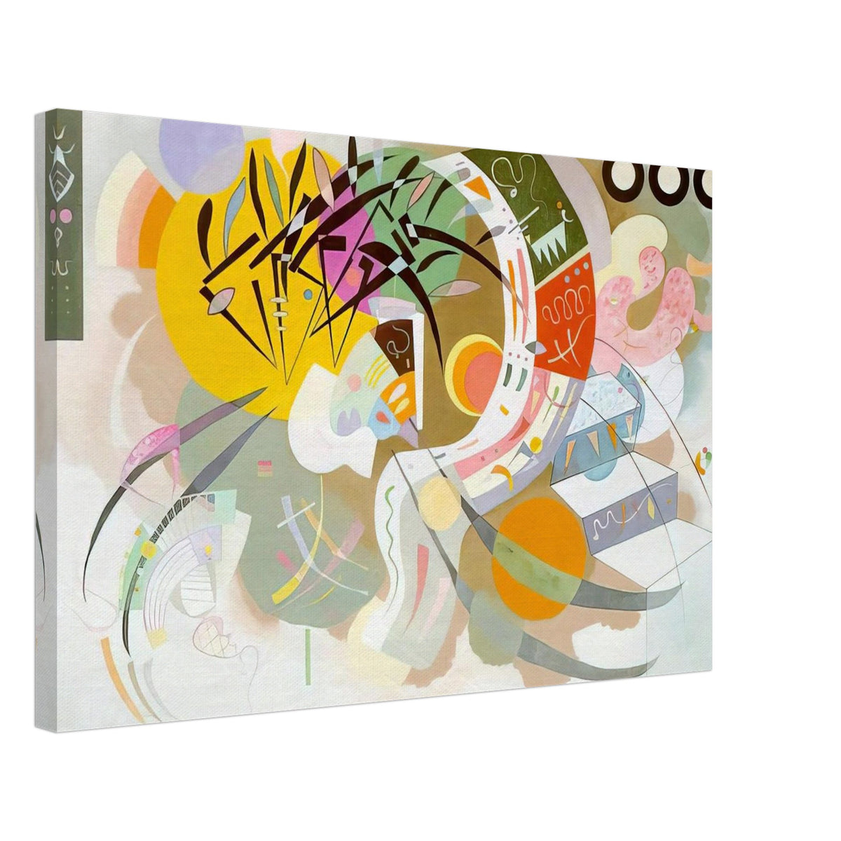 DOMINANT CURVE 1936 Canvas | Wassily Kandinsky Canvas | Wassily Kandinsky Shop