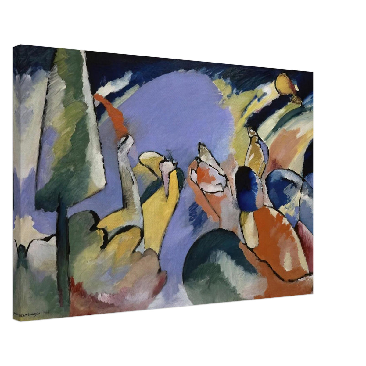 IMPROVISATION XIV 1910 Canvas | Wassily Kandinsky Canvas | Wassily Kandinsky Shop