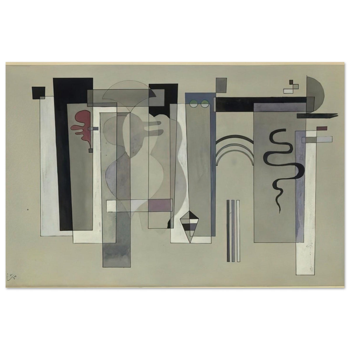 SURFACES MEETING 1934 Poster | Wassily Kandinsky Poster | Wassily Kandinsky Shop