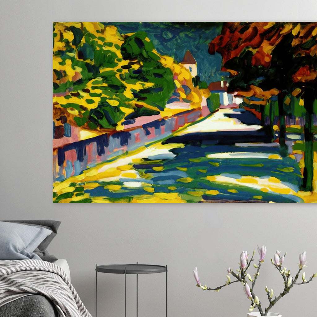 AUTUMN IN BAVARIA 1908 Poster | Wassily Kandinsky Poster | Wassily Kandinsky Shop