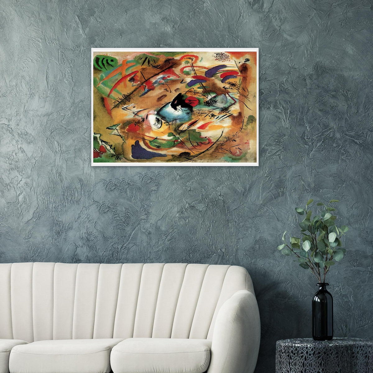IMPROVISATION DREAMY 1913 Framed Poster | Wassily Kandinsky Framed Prints Wall Art | Wassily Kandinsky Shop