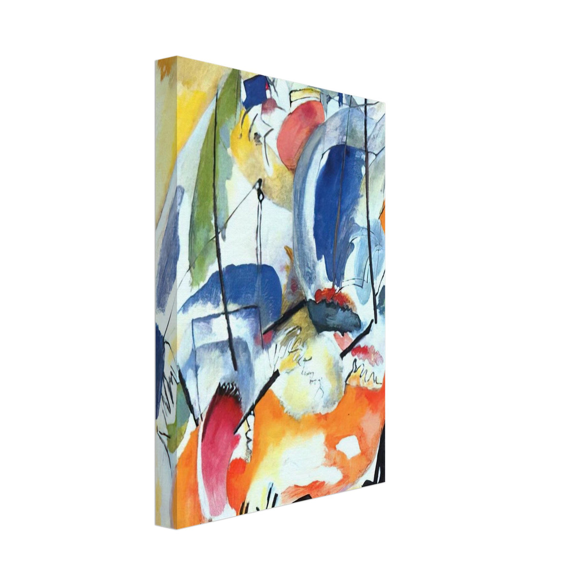 IMPROVISATION 31 SEA BATTLE 1913 Canvas | Wassily Kandinsky Canvas | Wassily Kandinsky Shop