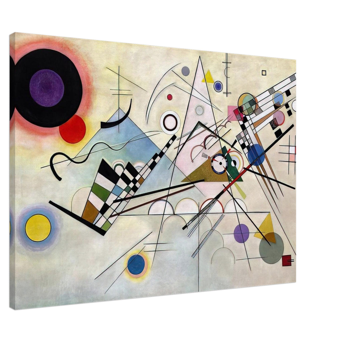 COMPOSITION 8 1923 Canvas | Wassily Kandinsky Canvas | Wassily Kandinsky Shop