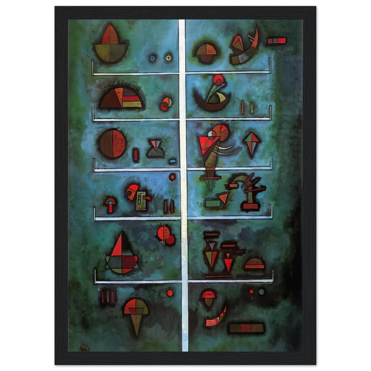 STOREYS 1929 Framed Poster | Wassily Kandinsky Framed Prints Wall Art | Wassily Kandinsky Shop