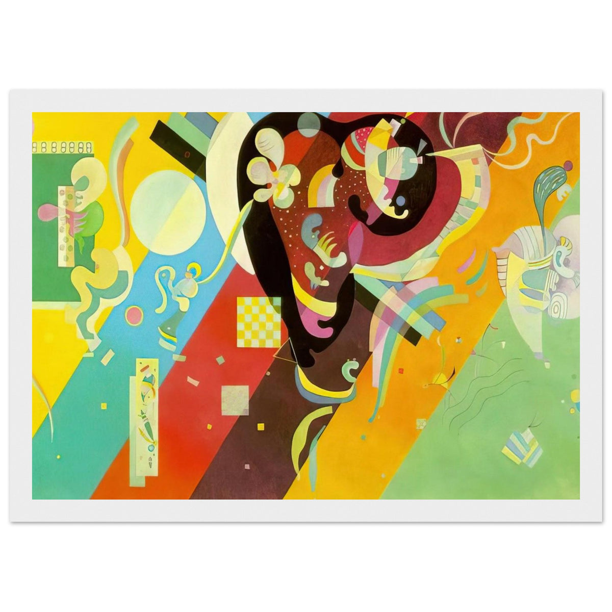 COMPOSITION IX 1936 Framed Poster | Wassily Kandinsky Framed Prints Wall Art | Wassily Kandinsky Shop