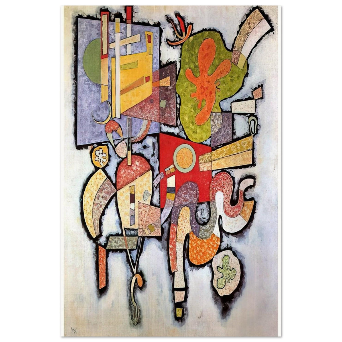 COMPLEX SIMPLE 1939 Poster | Wassily Kandinsky Poster | Wassily Kandinsky Shop
