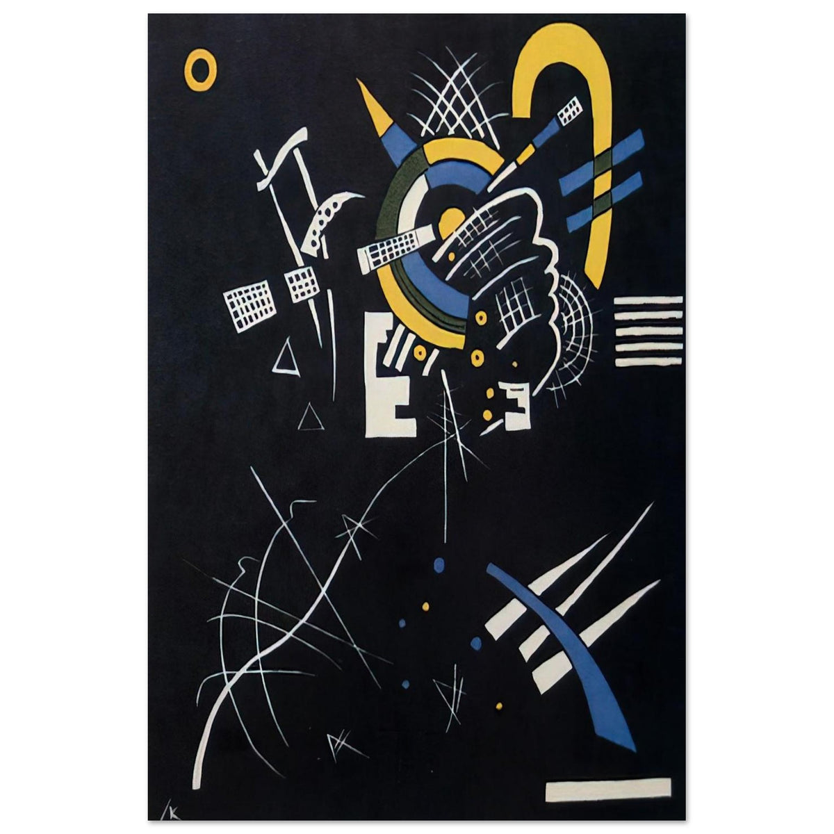 SMALL WORLDS VII 1922 Poster | Wassily Kandinsky Poster | Wassily Kandinsky Shop