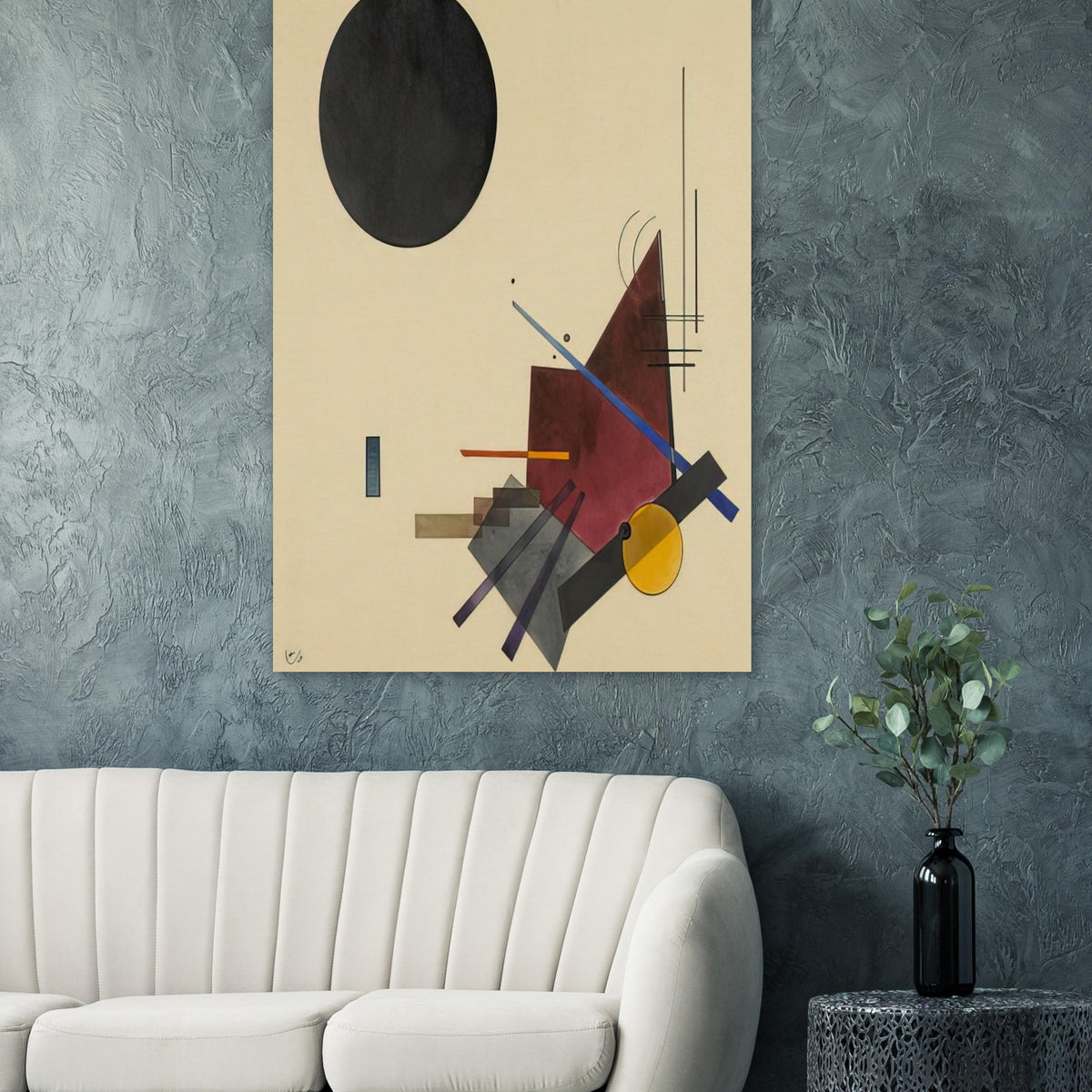 BLACK RELATIONSHIP 1924 Poster | Wassily Kandinsky Poster | Wassily Kandinsky Shop