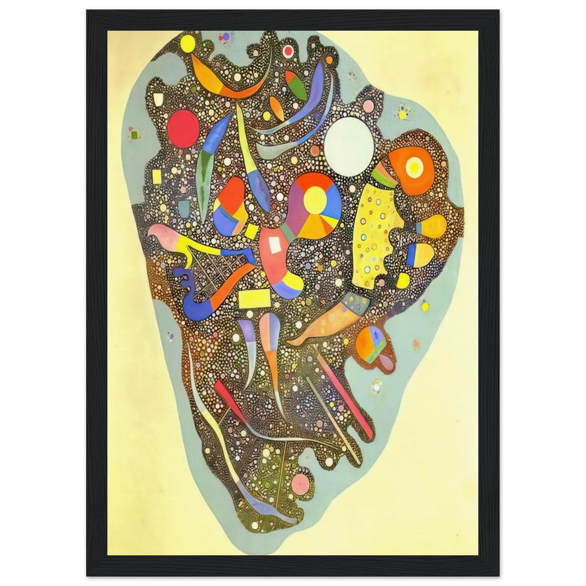 COLOURFUL ENSEMBLE 1938 Framed Poster | Wassily Kandinsky Framed Prints Wall Art | Wassily Kandinsky Shop