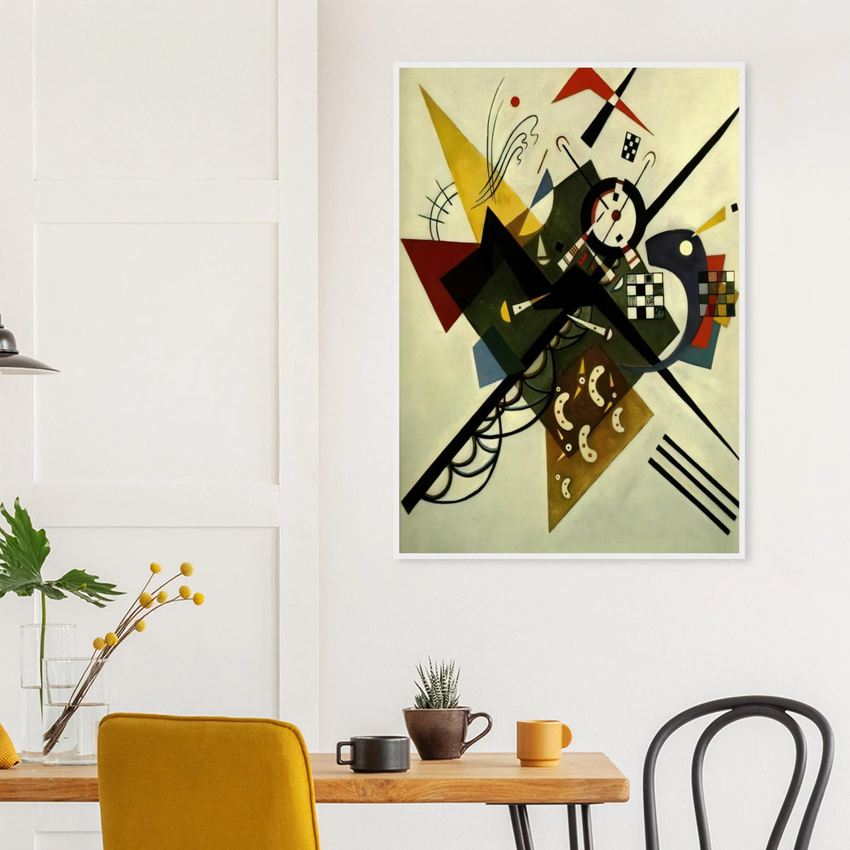 ON WHITE II 1923 Framed Poster | Wassily Kandinsky Framed Prints Wall Art | Wassily Kandinsky Shop
