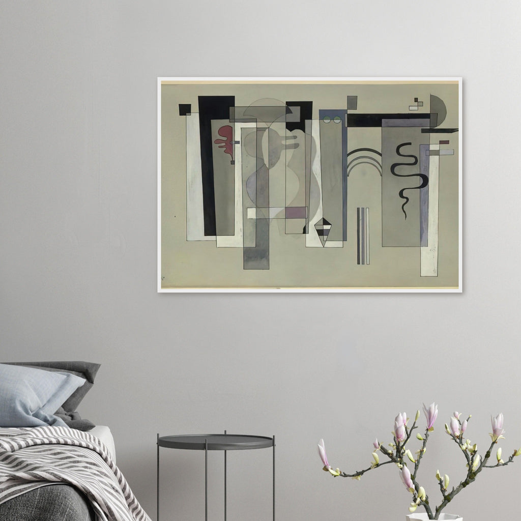 SURFACES MEETING 1934 Framed Poster | Wassily Kandinsky Framed Prints Wall Art | Wassily Kandinsky Shop