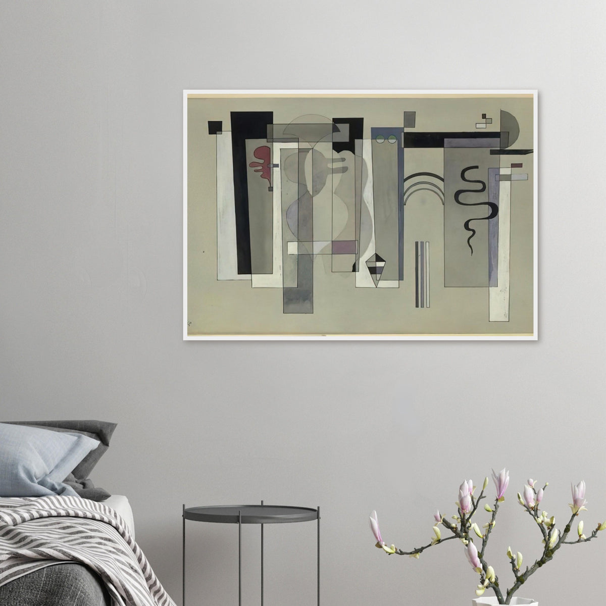 SURFACES MEETING 1934 Framed Poster | Wassily Kandinsky Framed Prints Wall Art | Wassily Kandinsky Shop