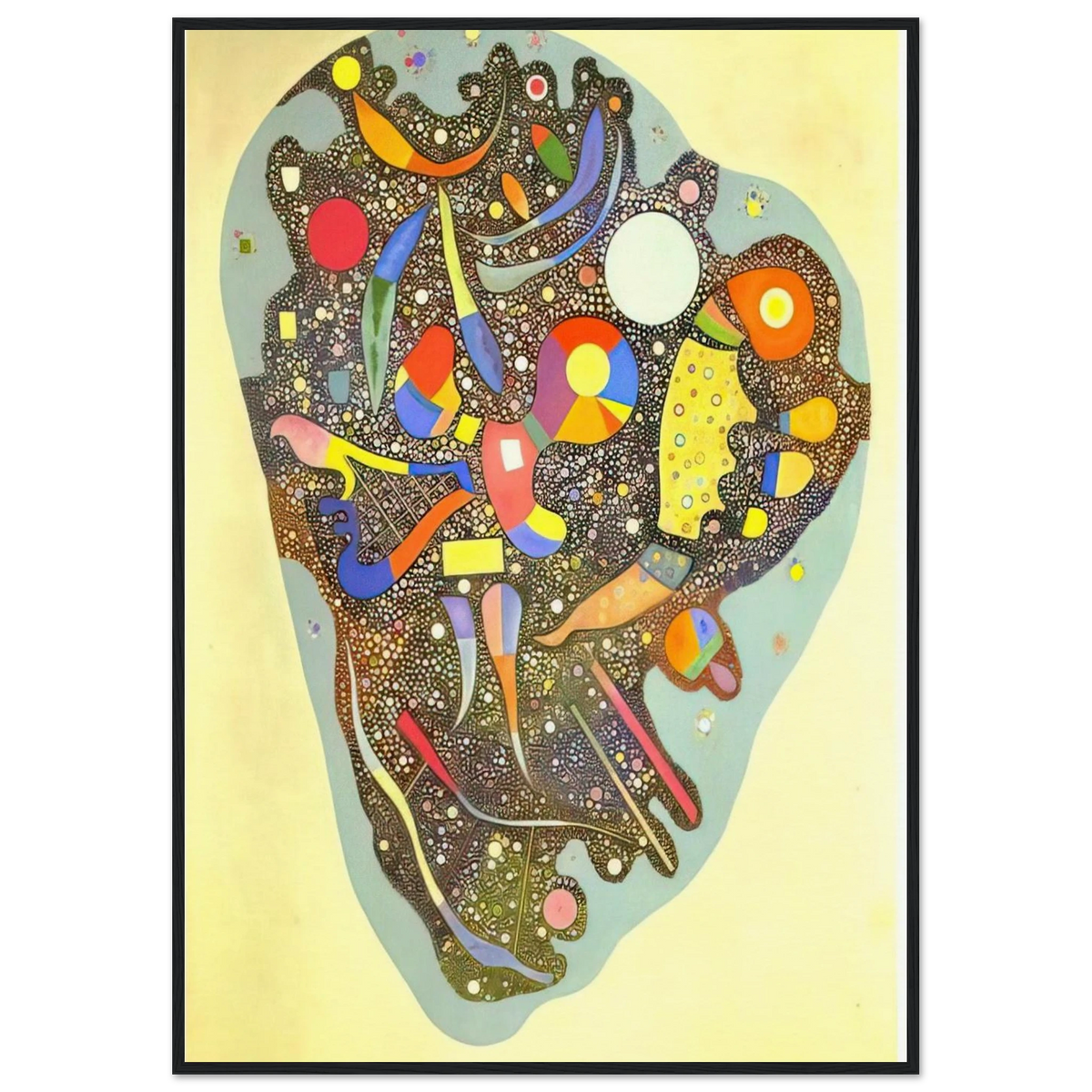 COLOURFUL ENSEMBLE 1938 Framed Poster | Wassily Kandinsky Framed Prints Wall Art | Wassily Kandinsky Shop