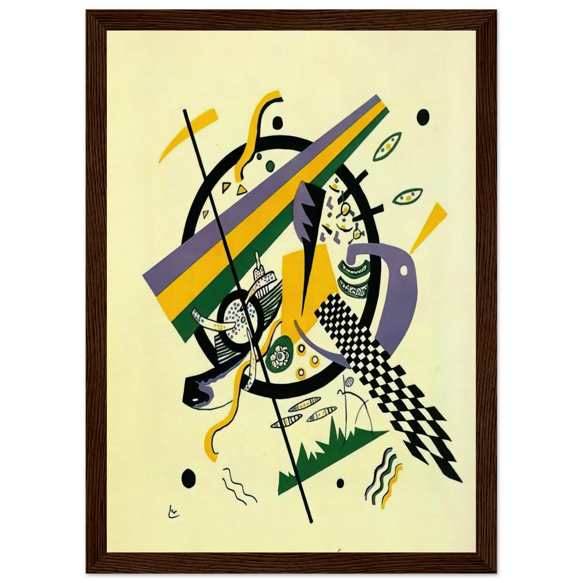 SMALL WORLDS IV 1922 Framed Poster | Wassily Kandinsky Framed Prints Wall Art | Wassily Kandinsky Shop