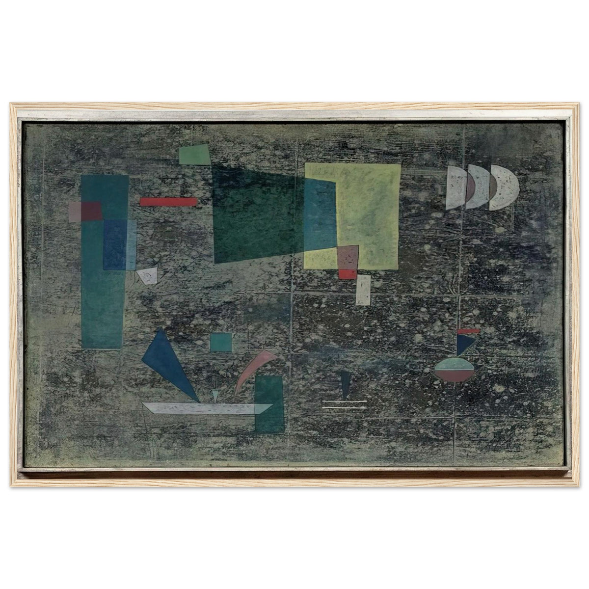 CIRCULATION SLOWED 1931 Framed Poster | Wassily Kandinsky Framed Prints Wall Art | Wassily Kandinsky Shop