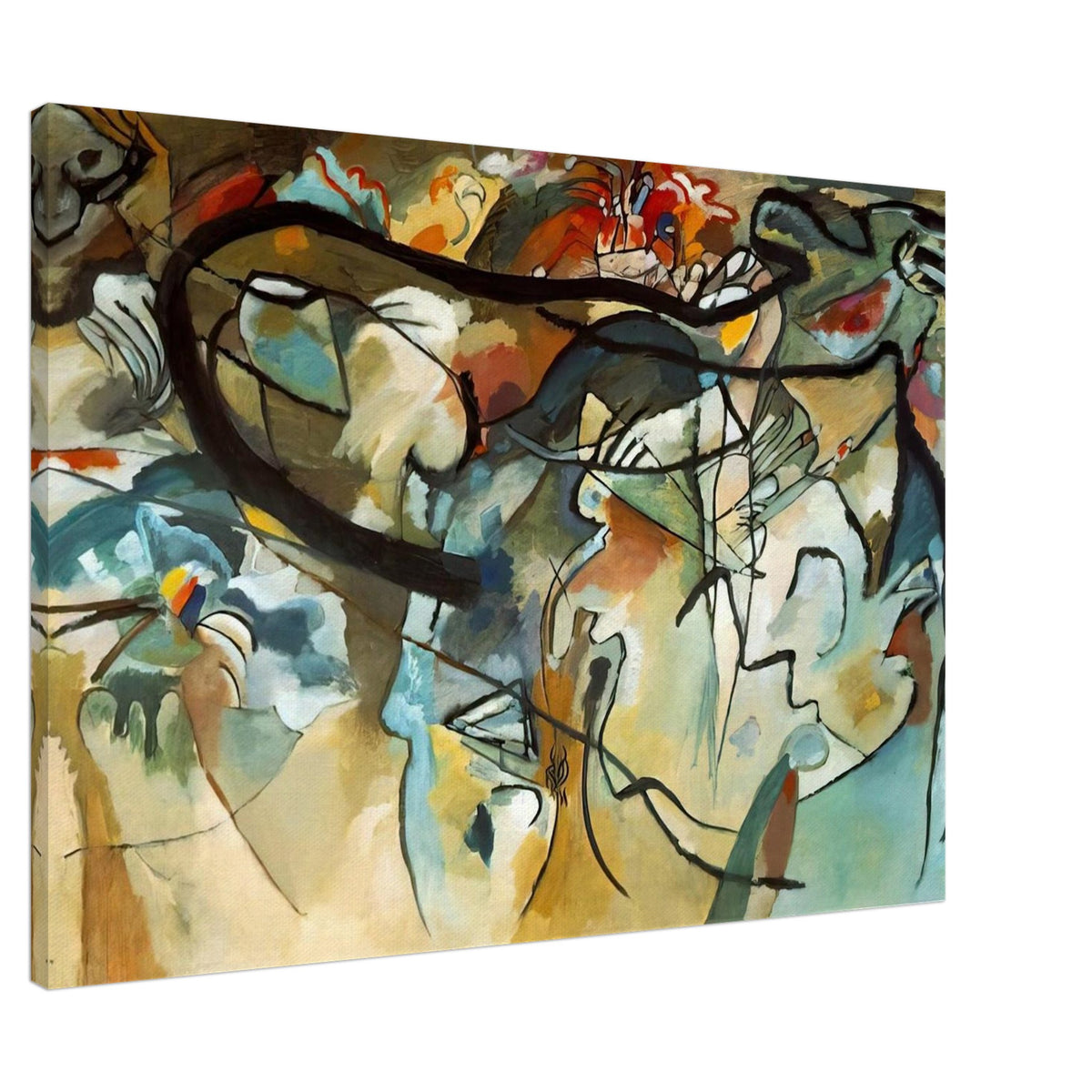 COMPOSITION V 1911 Canvas | Wassily Kandinsky Canvas | Wassily Kandinsky Shop