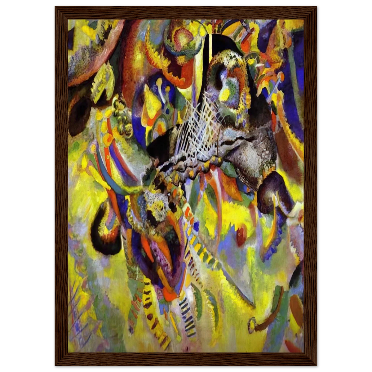 FUGUE 1914 Framed Poster | Wassily Kandinsky Framed Prints Wall Art | Wassily Kandinsky Shop