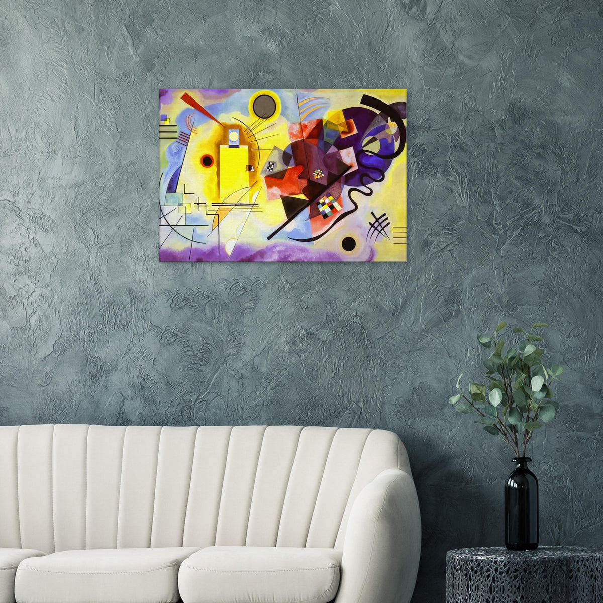 YELLOW RED BLUE 1925 Canvas | Wassily Kandinsky Canvas | Wassily Kandinsky Shop
