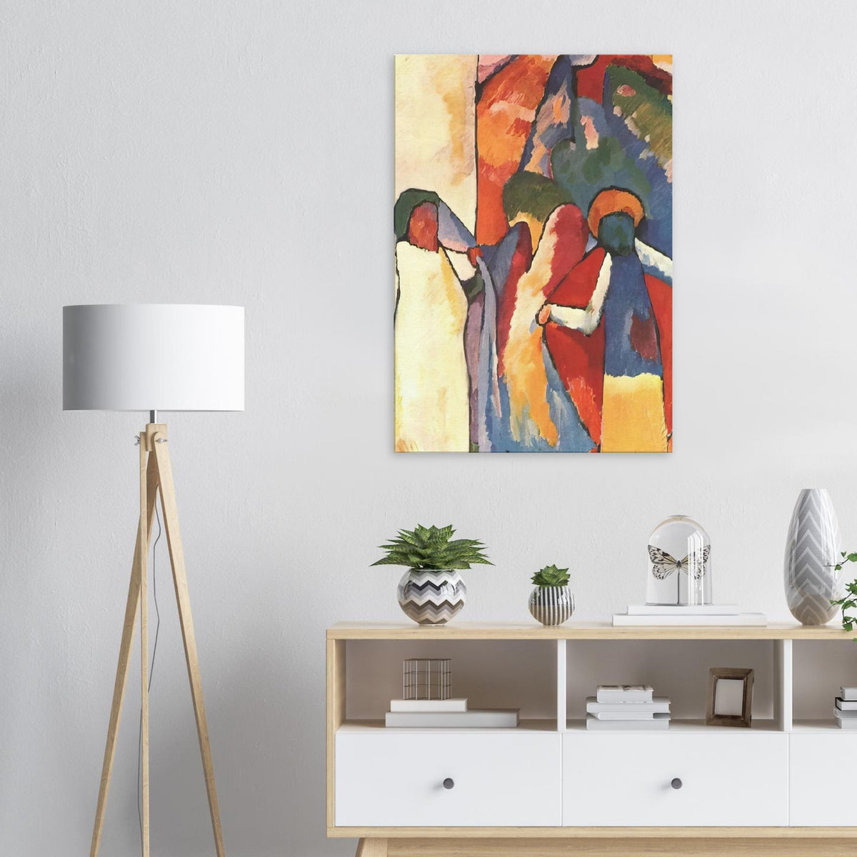 IMPROVISATION 6 AFRICAN 1909 Canvas | Wassily Kandinsky Canvas | Wassily Kandinsky Shop