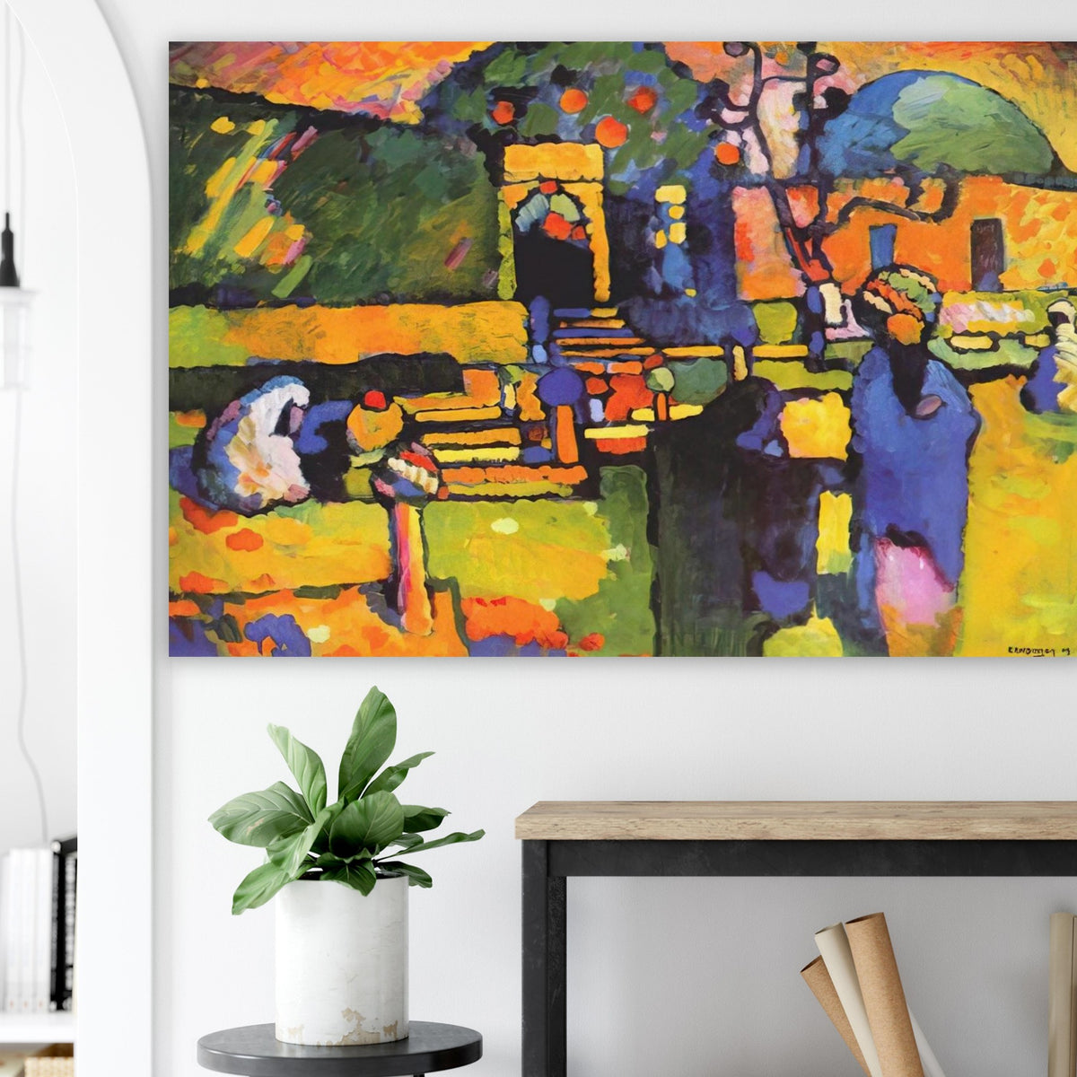 ARABS I CEMETERY 1909 Poster | Wassily Kandinsky Poster | Wassily Kandinsky Shop