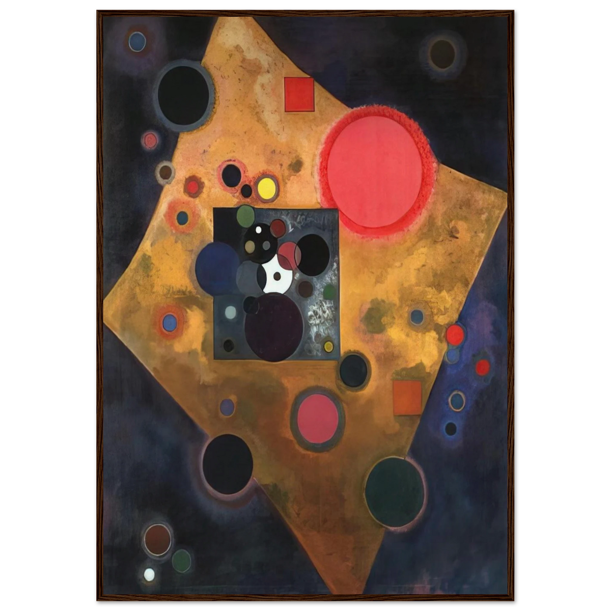 ACCENT ON ROSE 1926 Framed Poster | Wassily Kandinsky Framed Prints Wall Art | Wassily Kandinsky Shop