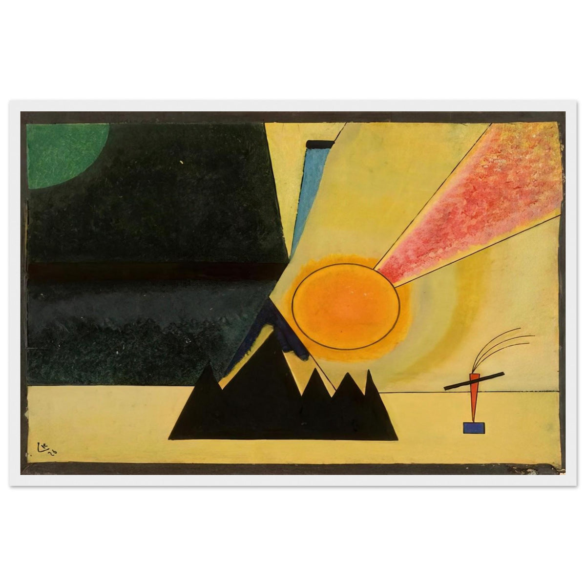 DEVELOPMENT 1926 Framed Poster | Wassily Kandinsky Framed Prints Wall Art | Wassily Kandinsky Shop