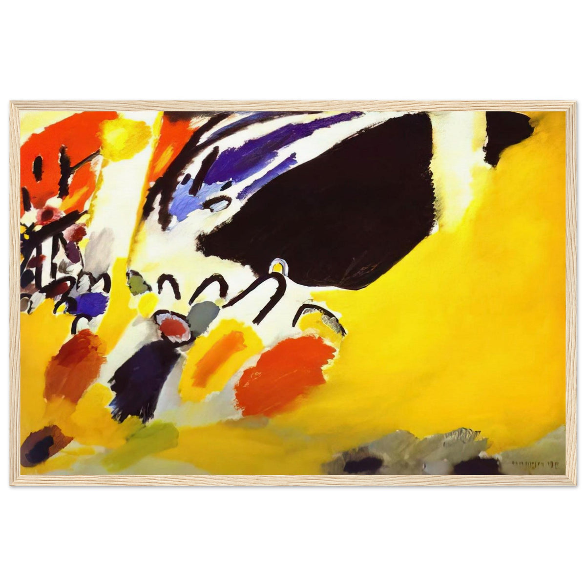 IMPRESSION III CONCERT 1911 Framed Poster | Wassily Kandinsky Framed Prints Wall Art | Wassily Kandinsky Shop
