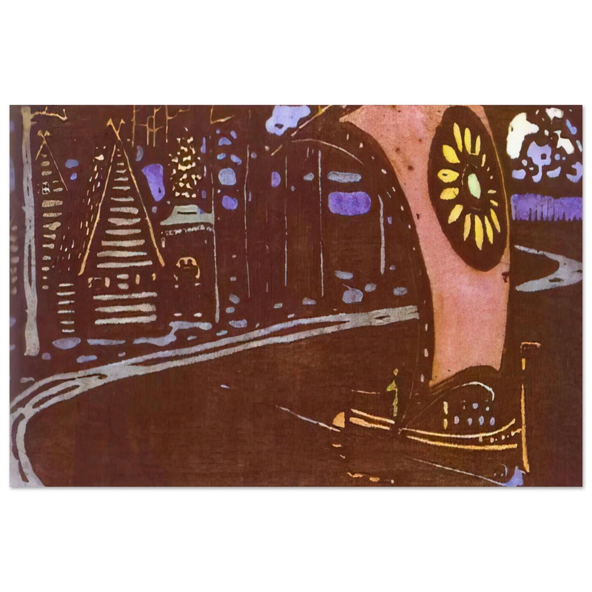 THE GOLDEN SAIL 1903 Poster | Wassily Kandinsky Poster | Wassily Kandinsky Shop